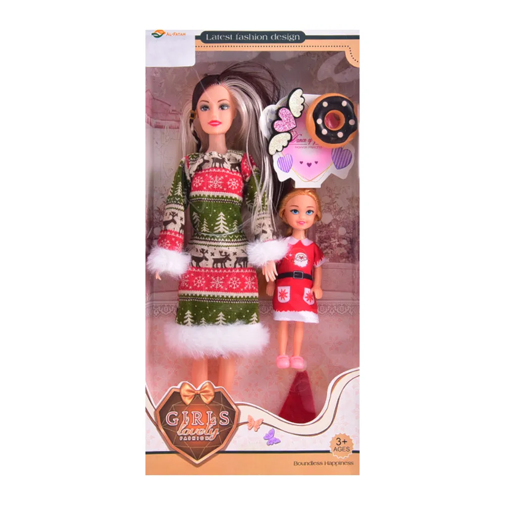 1015B4 GIRLS LOVELY FASHION DOLL SET