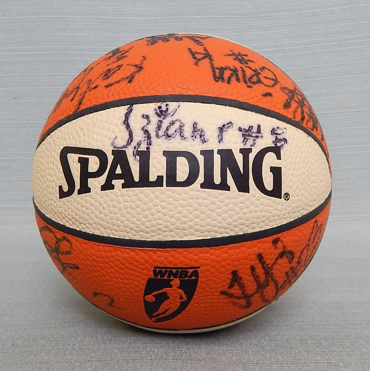 2008 Atlanta Dream Autographed Mini Basketball