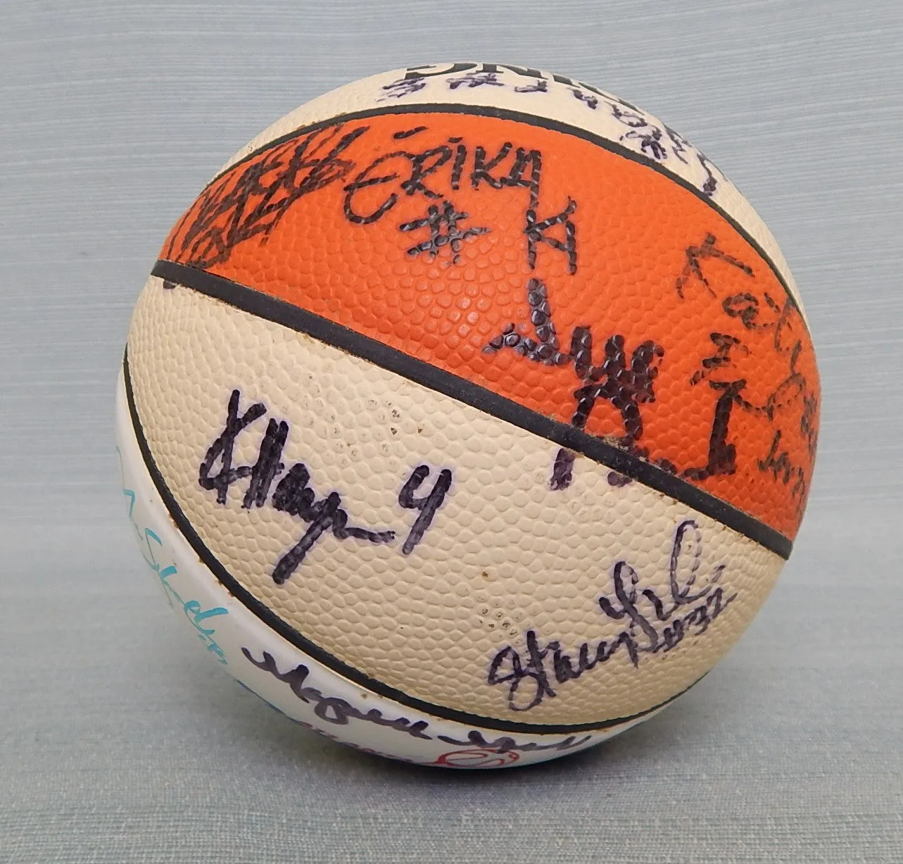 2008 Atlanta Dream Autographed Mini Basketball