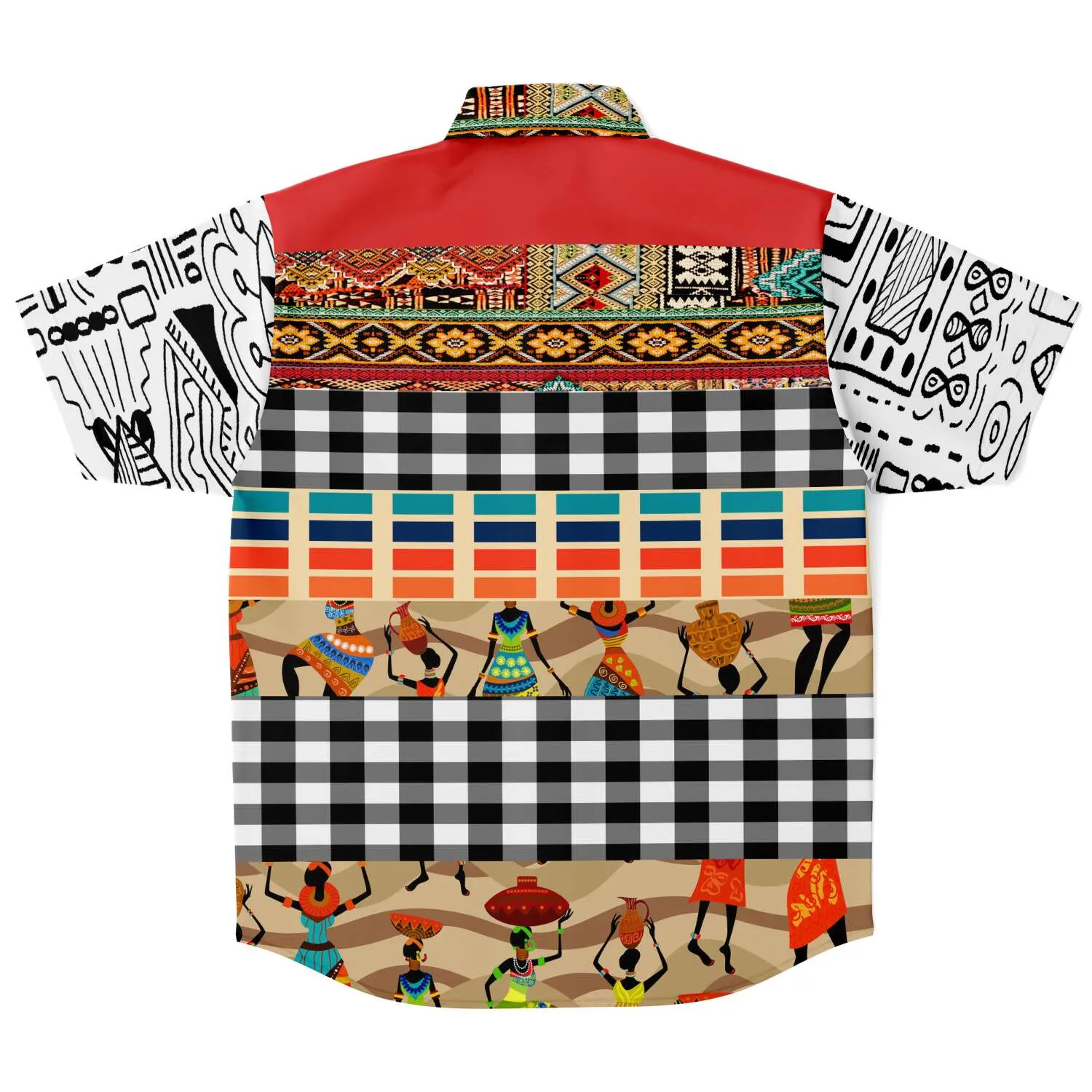 Africa Bombastic Button Down Shirt