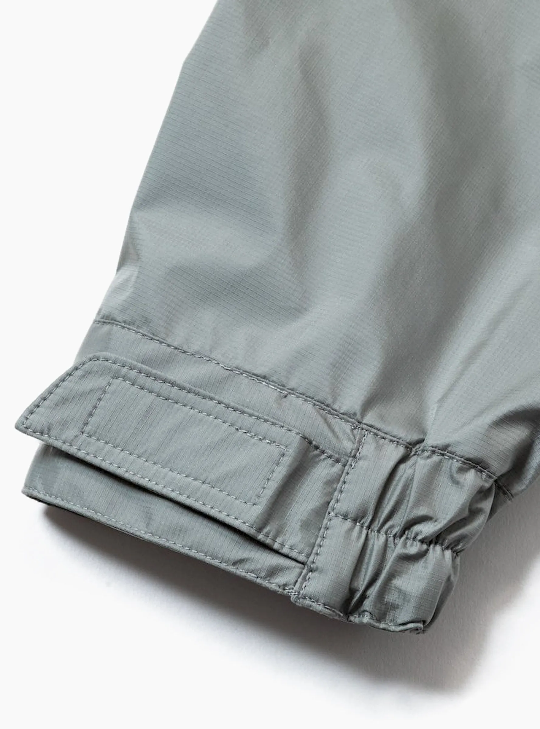 Air Circulation System Rain Jacket Battleship Grey