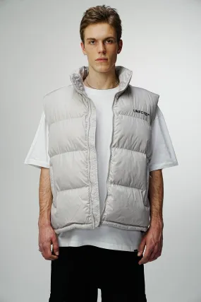 Airdrop Elite Puffer Vest - Ash Grey