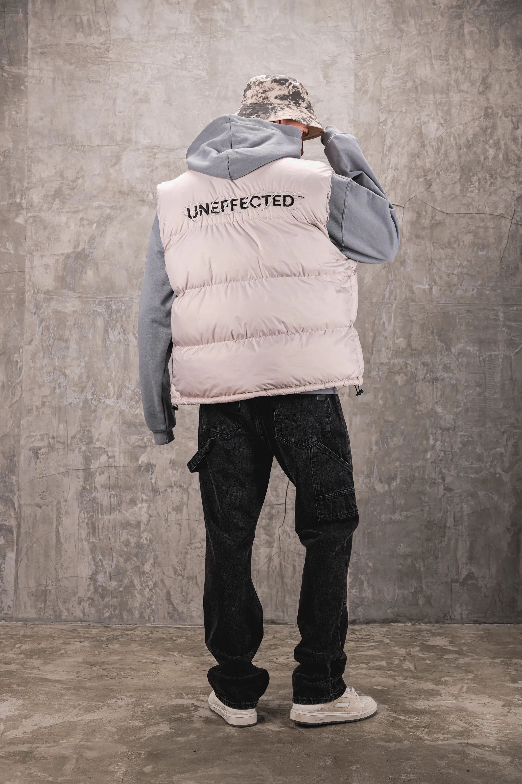 Airdrop Elite Puffer Vest - Ash Grey