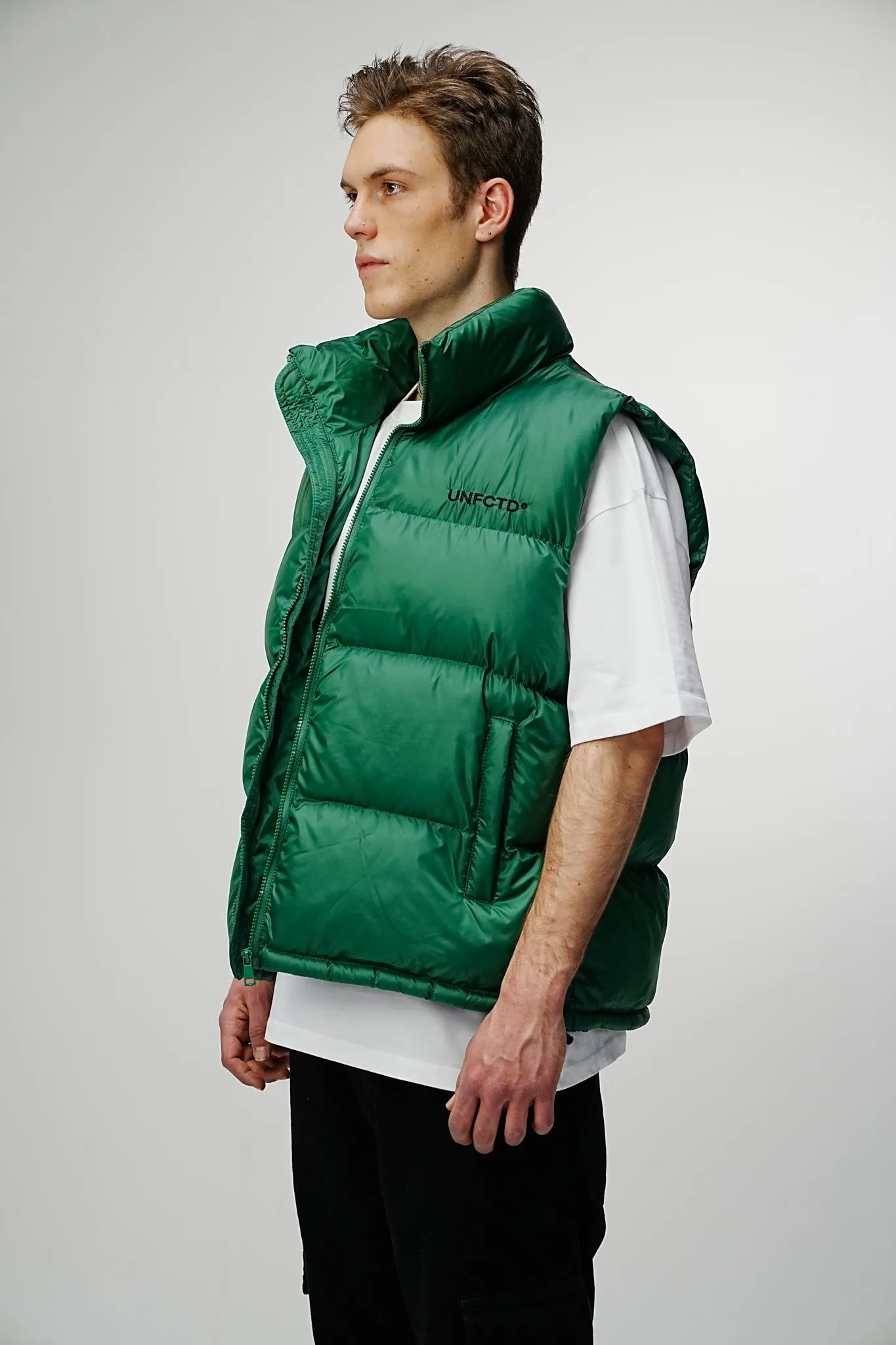 Airdrop Elite Puffer Vest - British Green