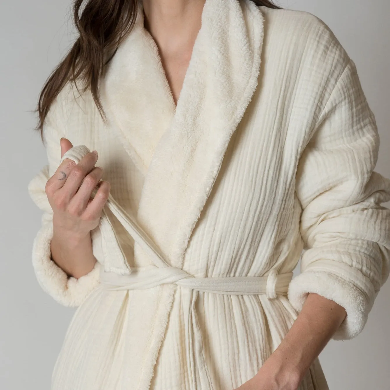 Alaia Sherpa Robe