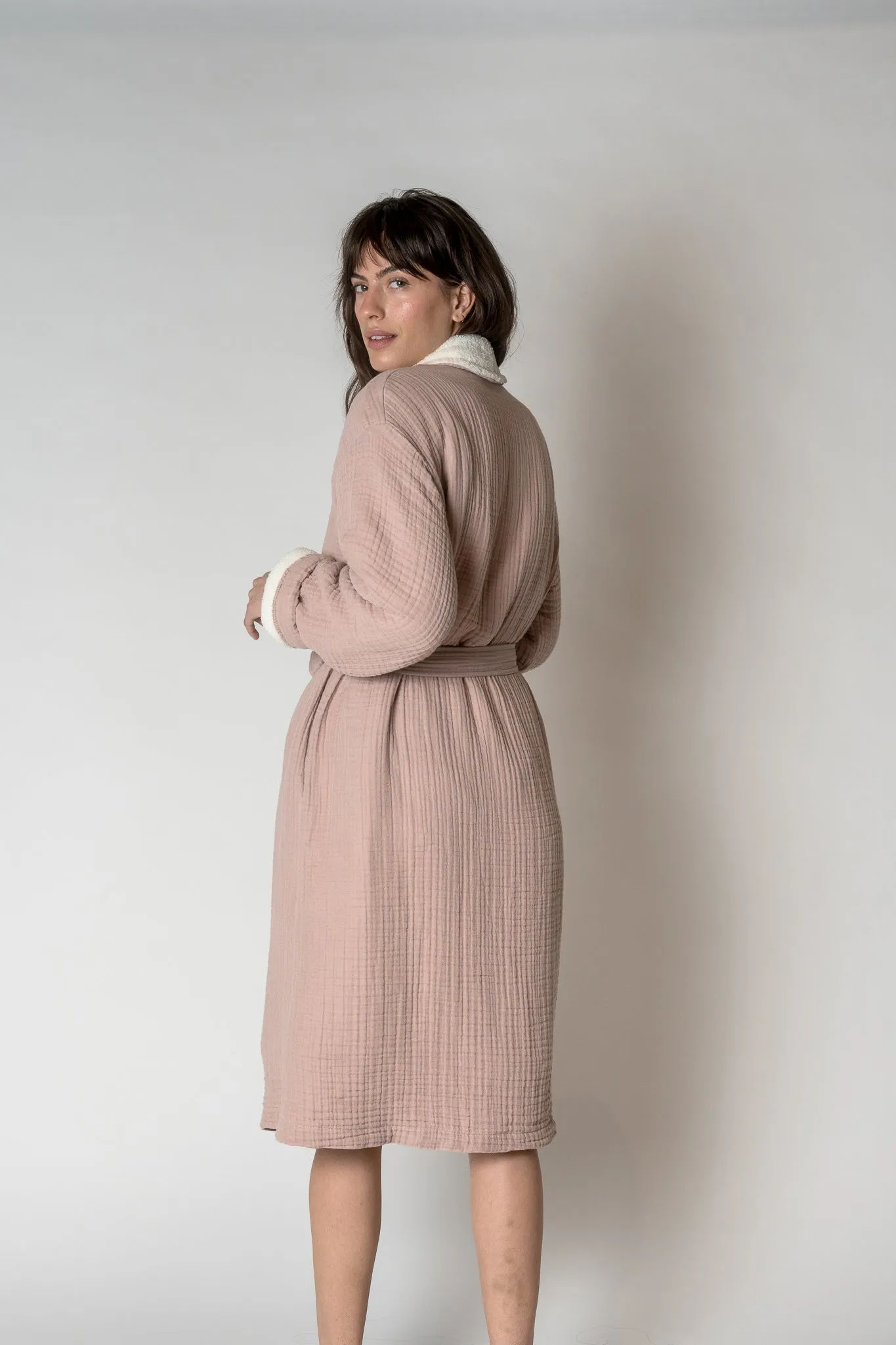 Alaia Sherpa Robe