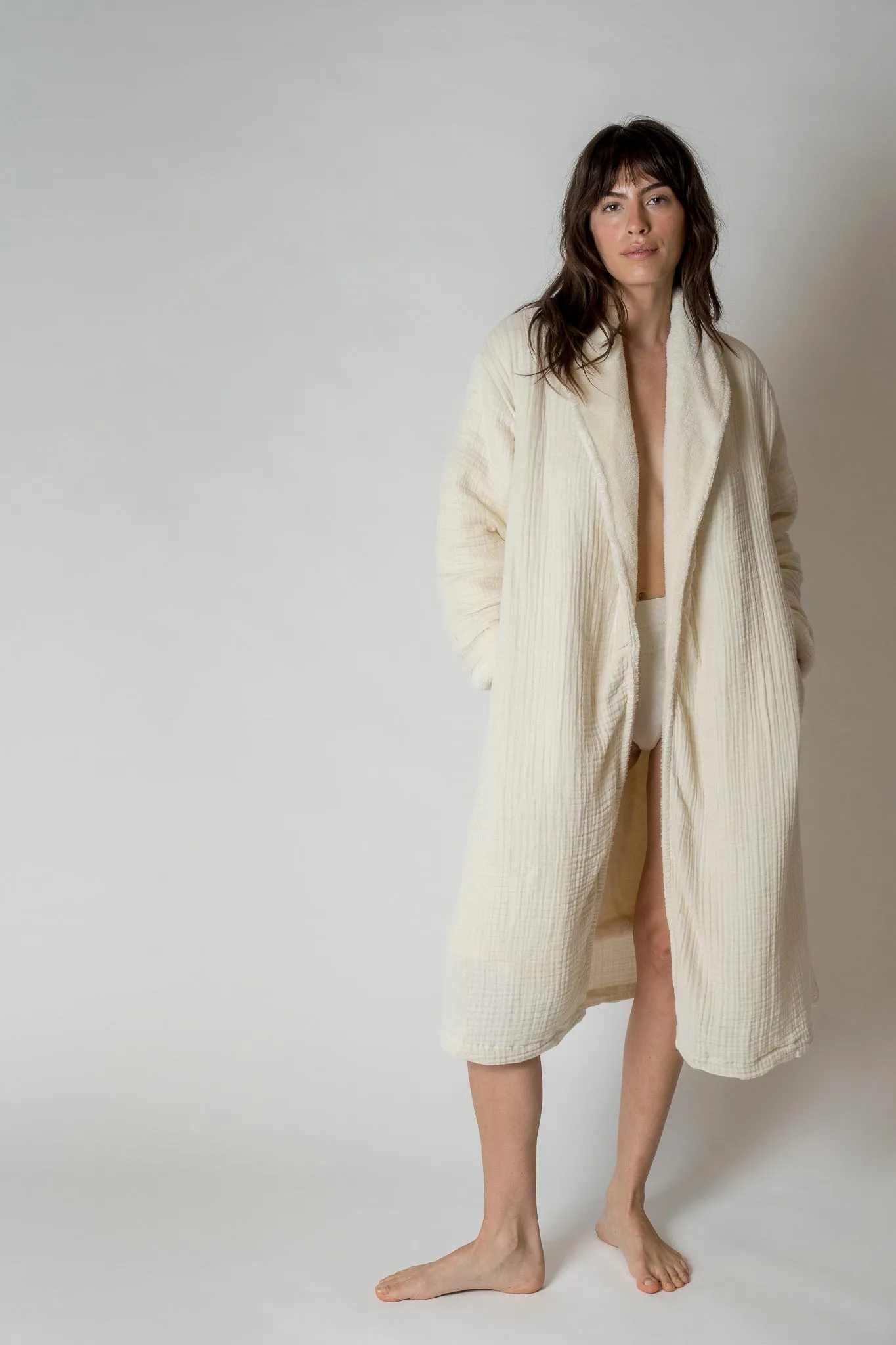 Alaia Sherpa Robe