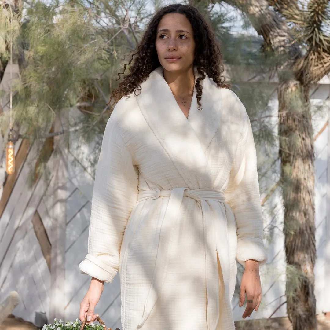 Alaia Sherpa Robe