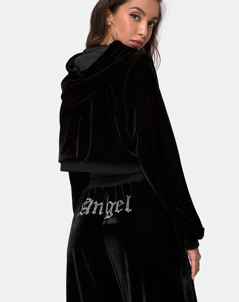 ANGEL BOMB HOODY SWEATER