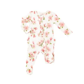 Angel Dear 2 Way Zipper Ruffle Footie - Sweet Magnolias