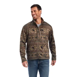 Ariat Men's Caldwell Brindlewood Southwest Full Zip Jacket 10041525