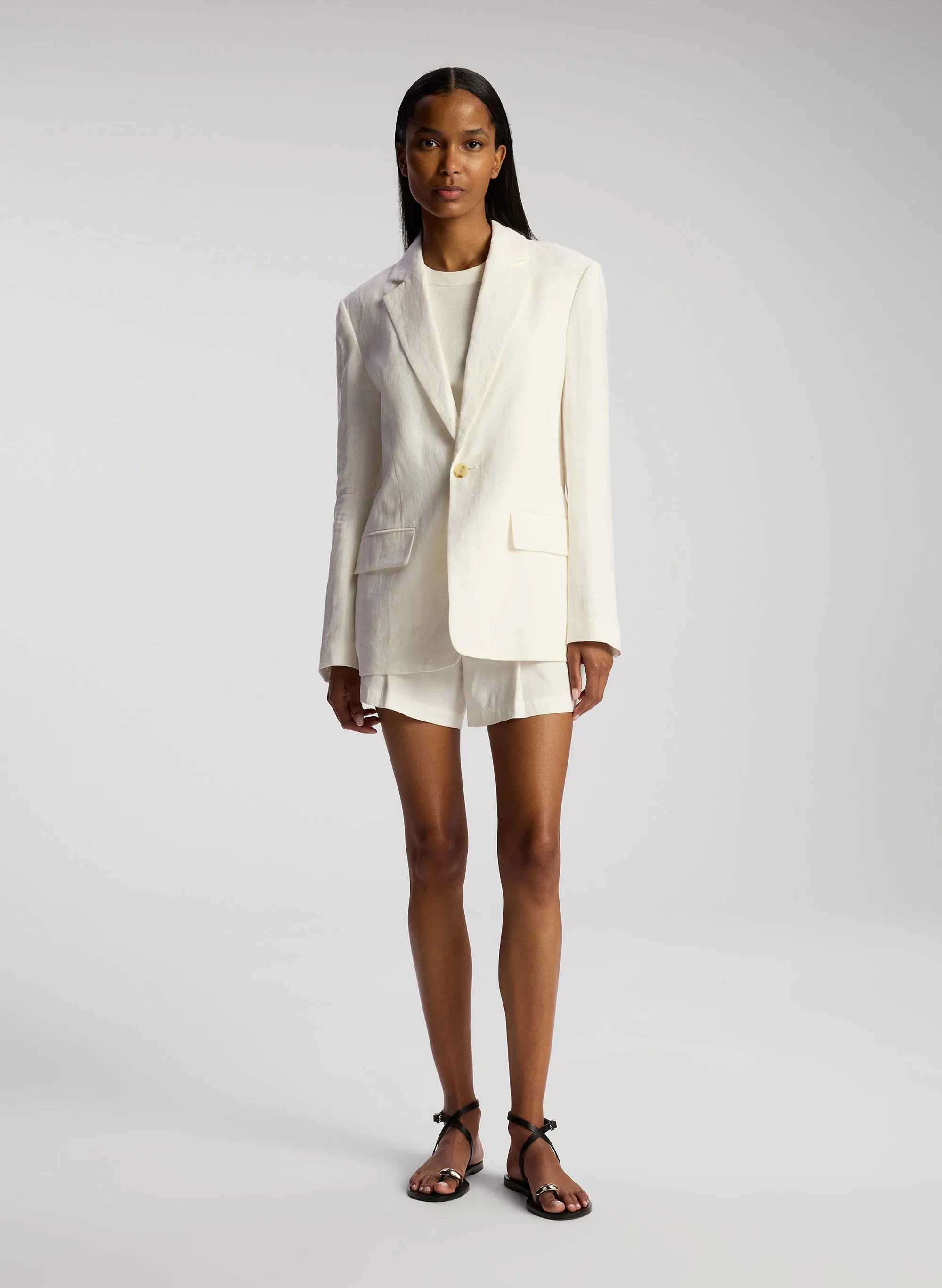 Arlo II Relaxed Linen Jacket