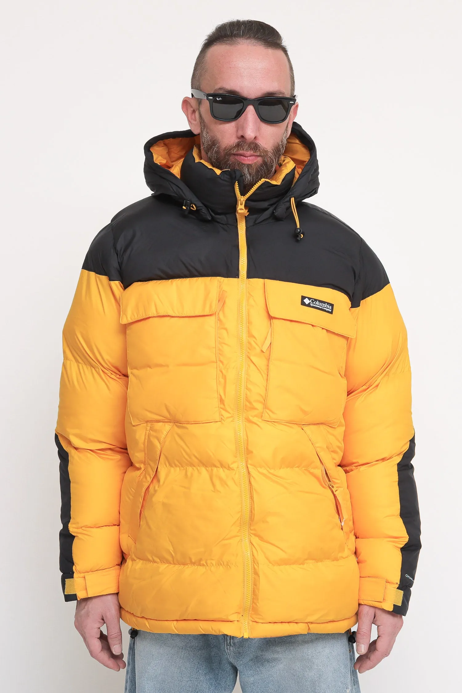 Ballistic Ridge Oversized Puffer - Yellow Black