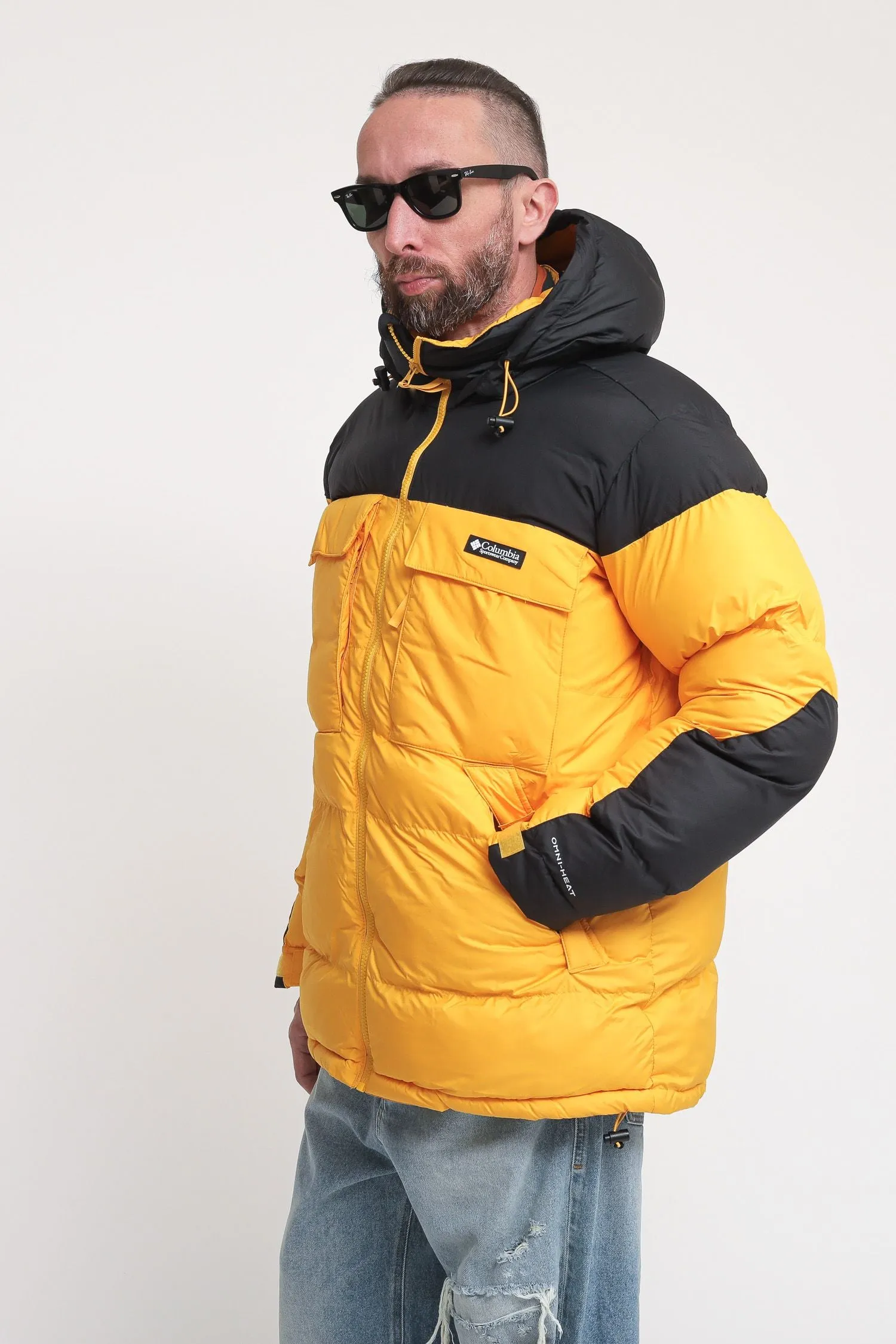 Ballistic Ridge Oversized Puffer - Yellow Black