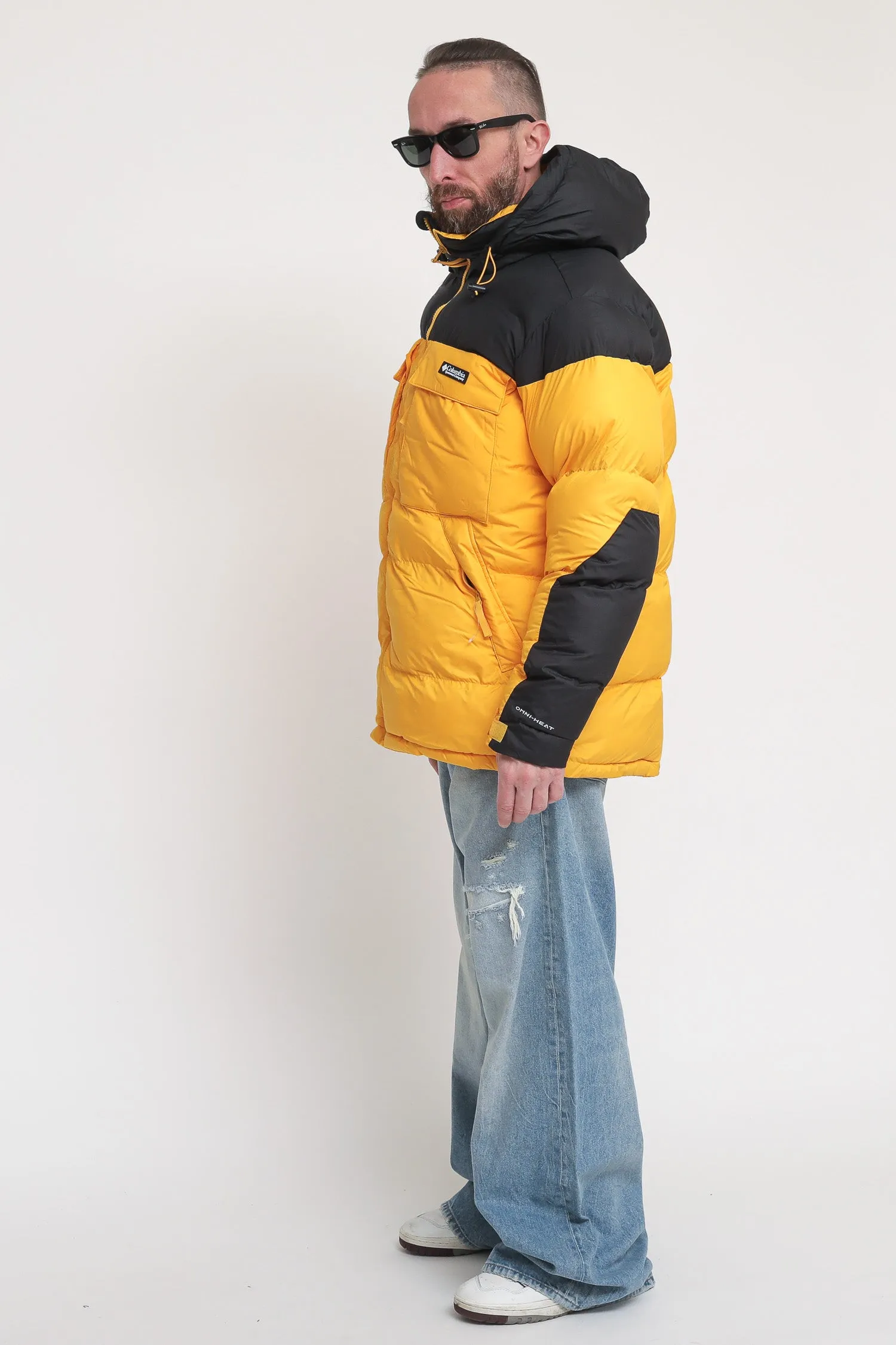 Ballistic Ridge Oversized Puffer - Yellow Black