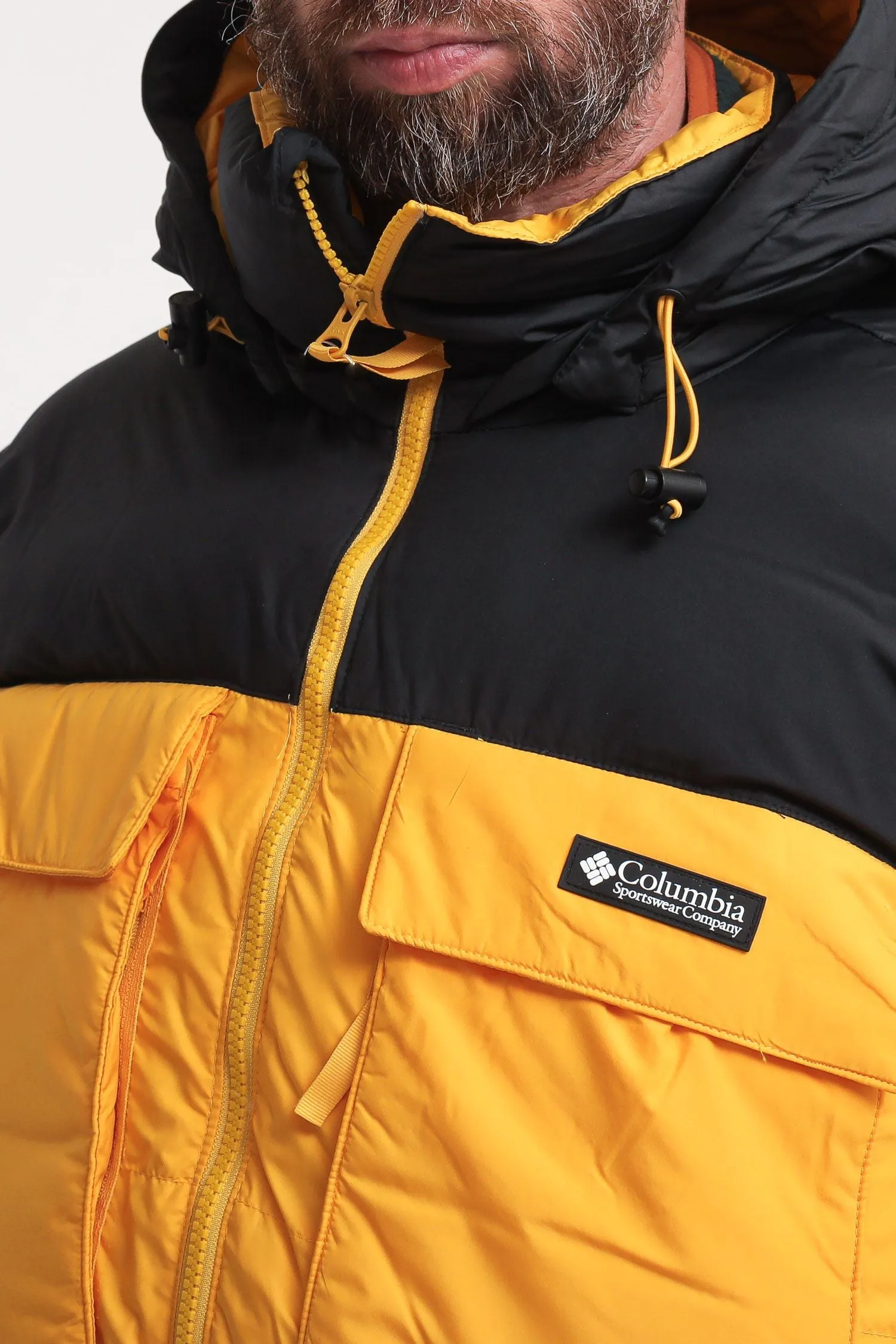 Ballistic Ridge Oversized Puffer - Yellow Black