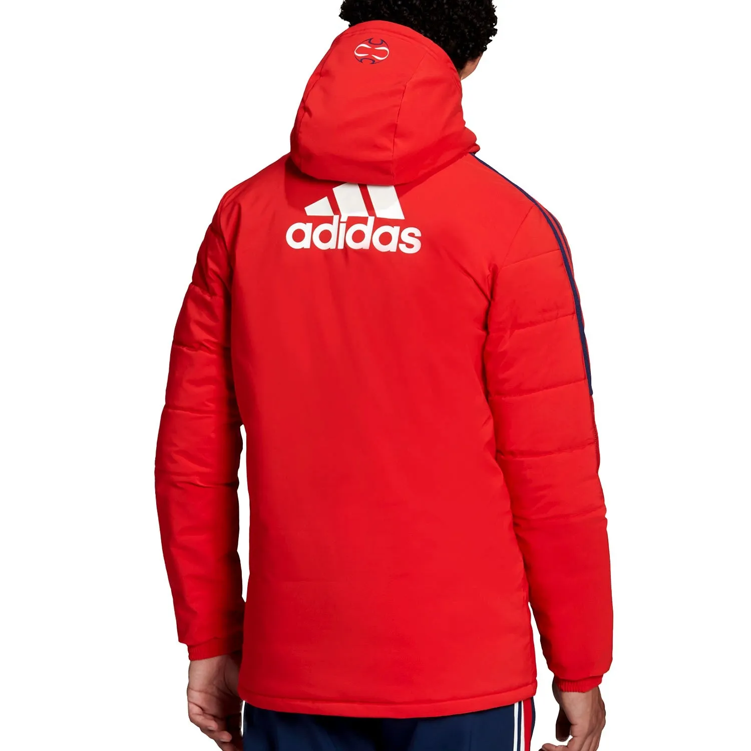 Bayern Munich soccer retro bench padded jacket 2022 - Adidas