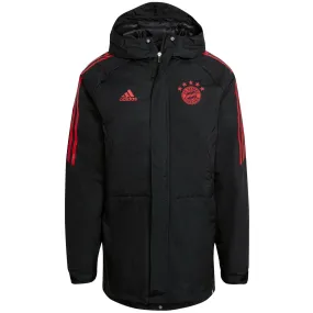 Bayern Munich winter training bench parka jacket 2022/23 - Adidas