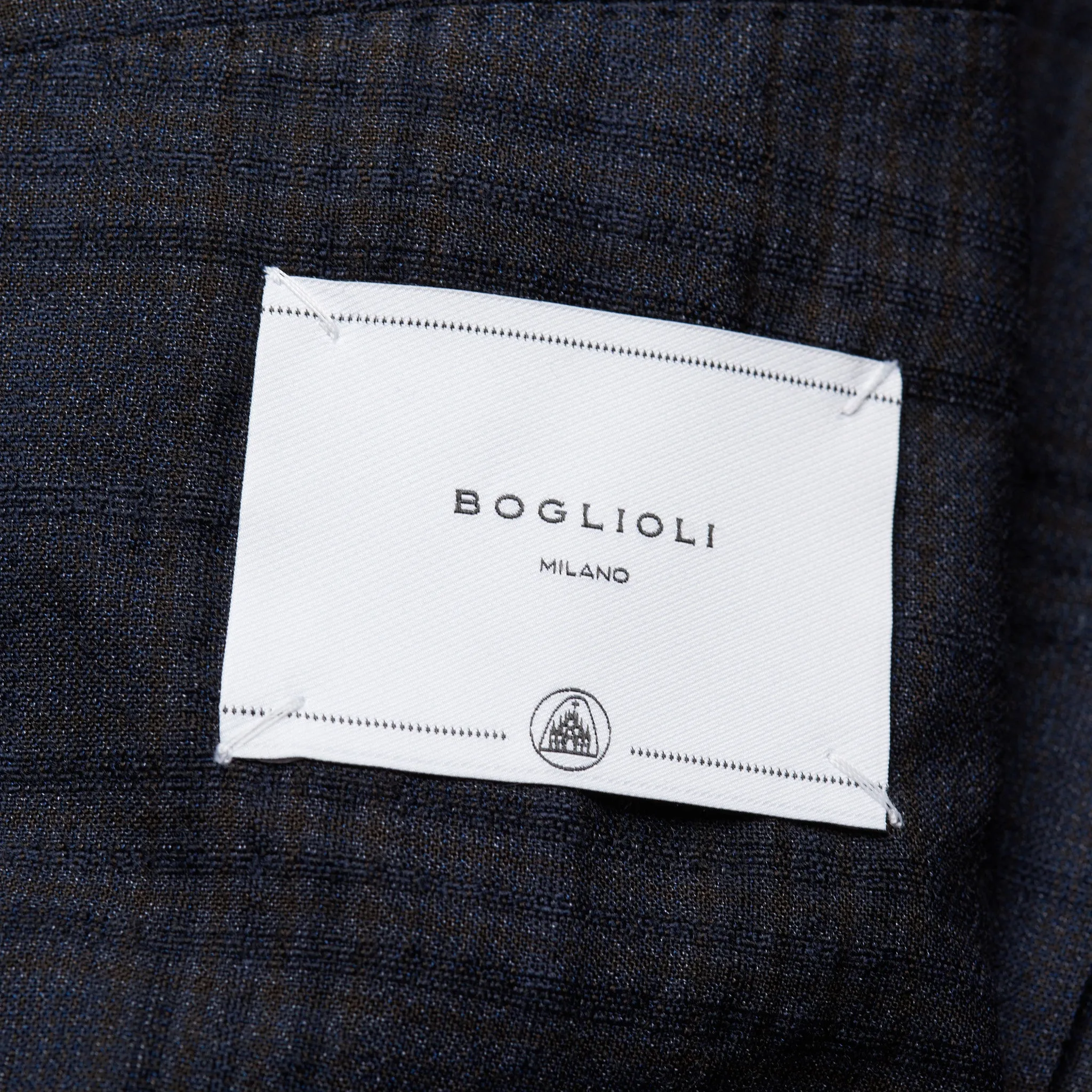 BOGLIOLI Milano "K. Jacket" Gray Plaid Wool-Silk Unlined Jacket EU 48 NEW US 38