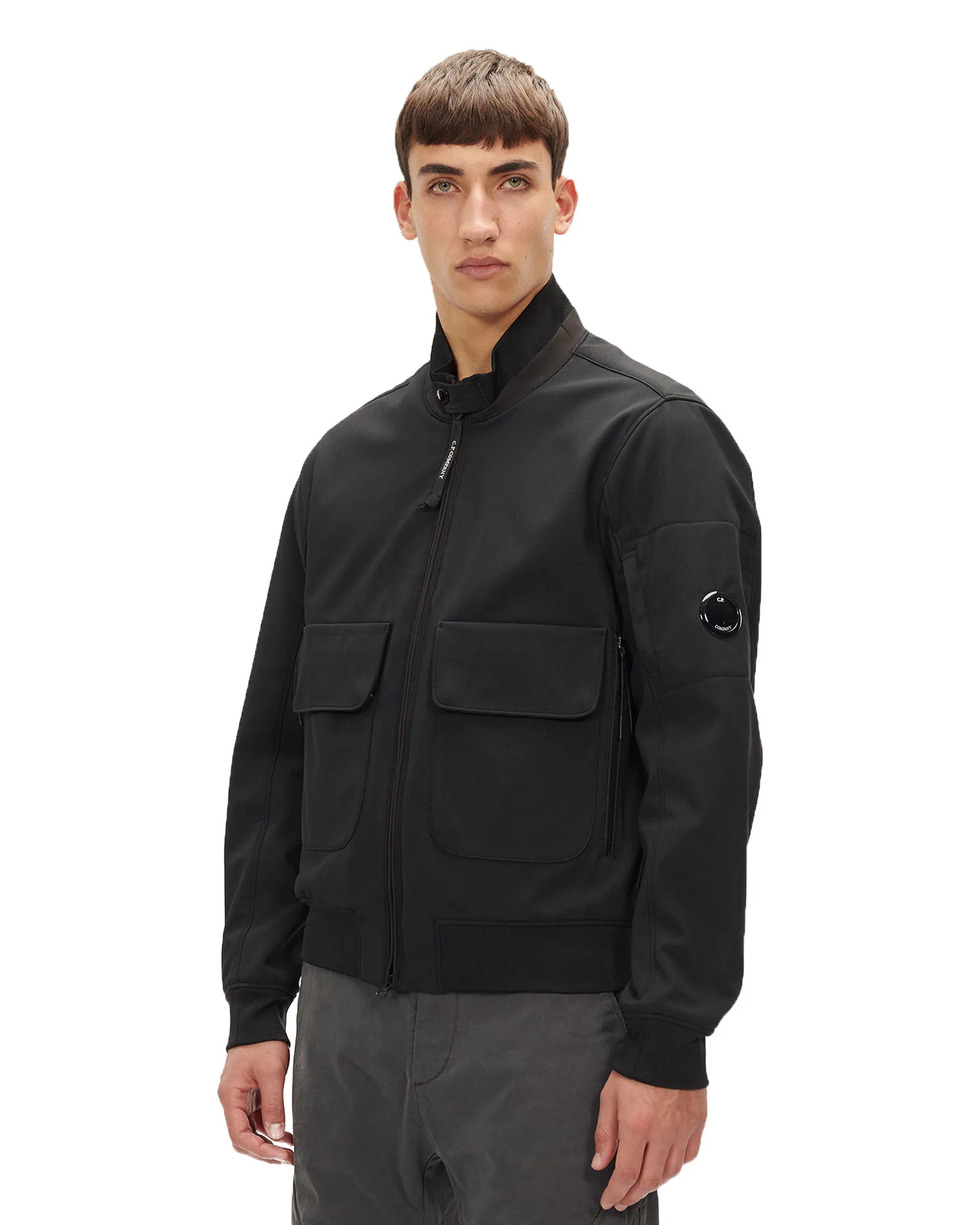 Bomber CP Company Shell Short Jacket Nero