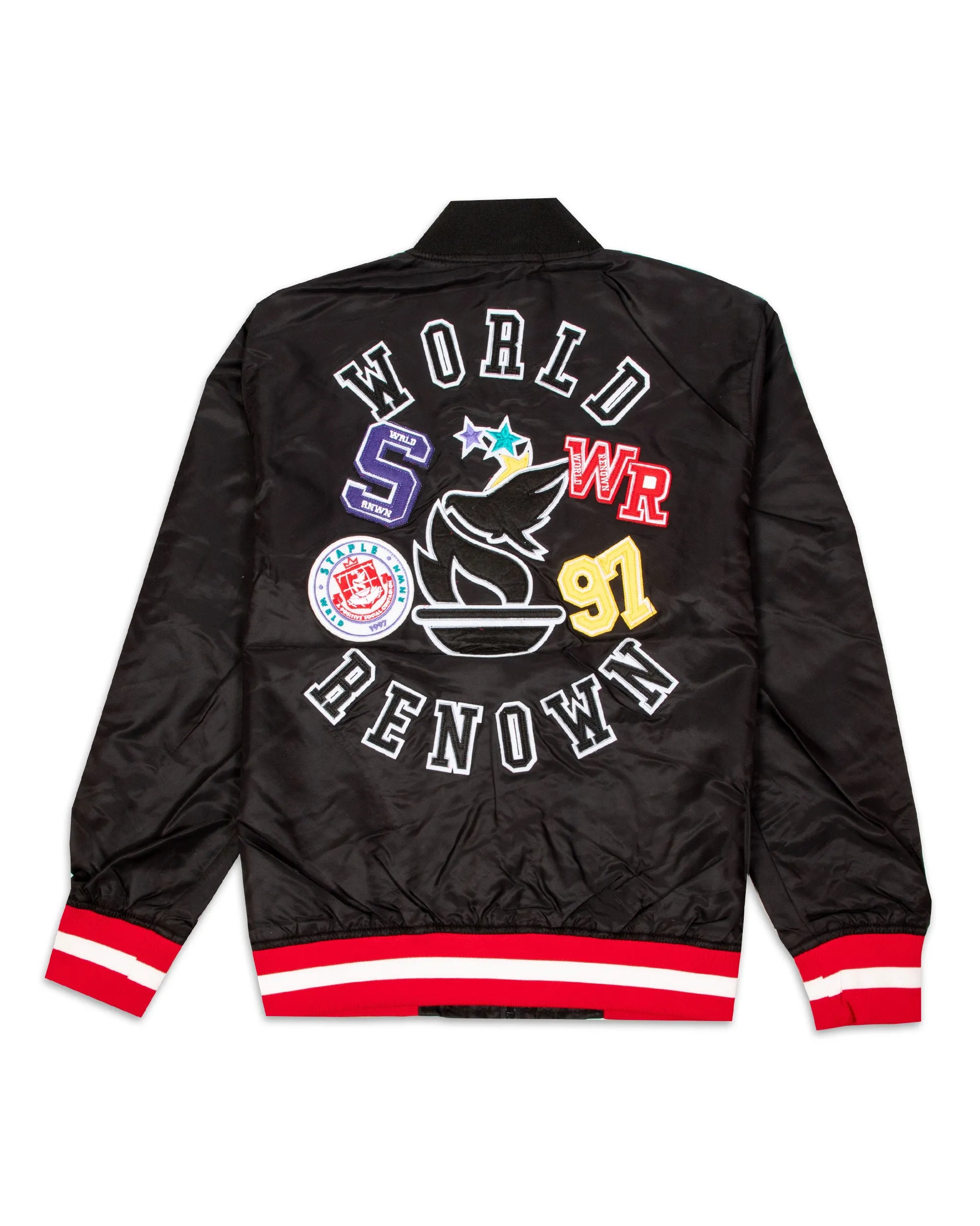 Bomber Staple West 4TH Nylon Jacket 2108O6597-Black