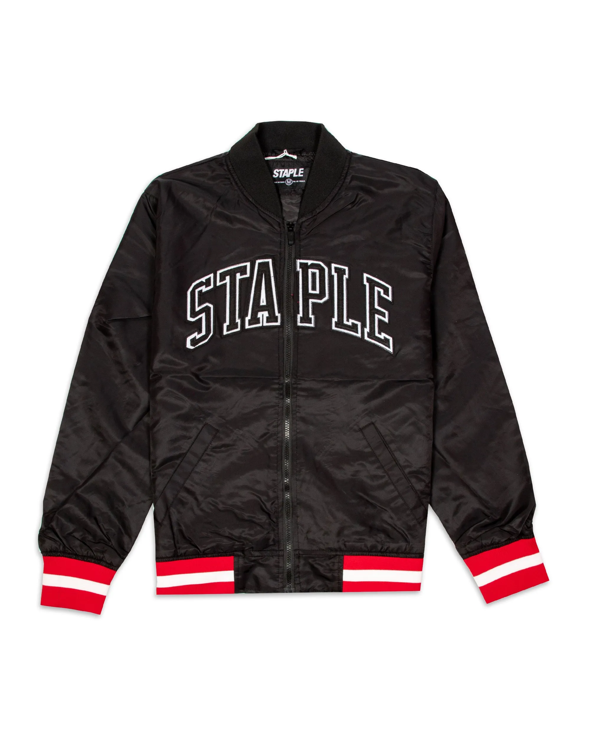 Bomber Staple West 4TH Nylon Jacket 2108O6597-Black