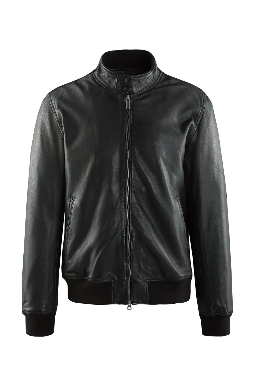 Bomboogie JM FRIZ P LGW 90 black leather bomber jacket