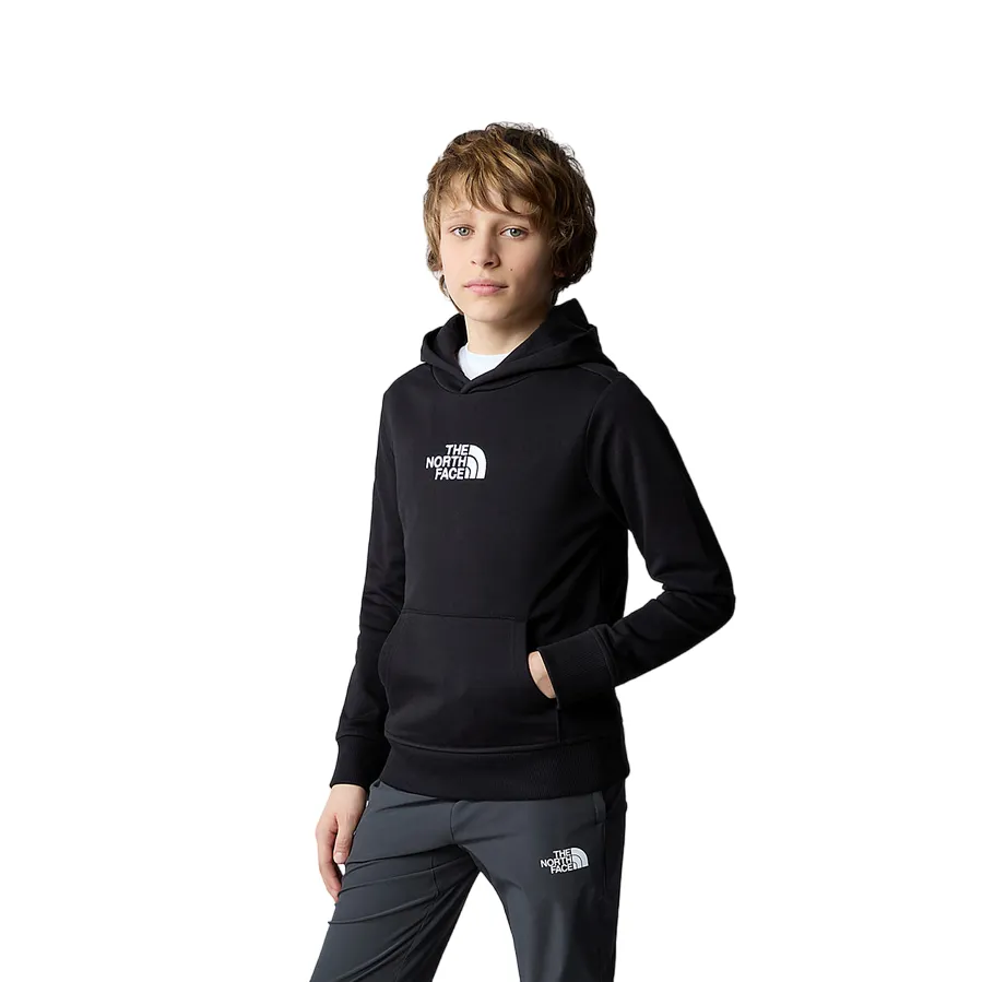 Boys' hoodie in light cotton NF0A89PRJK3 black