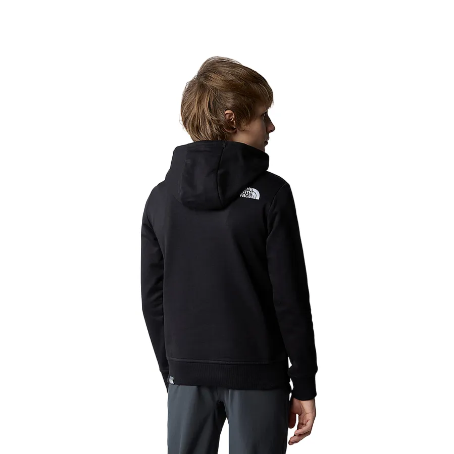 Boys' hoodie in light cotton NF0A89PRJK3 black