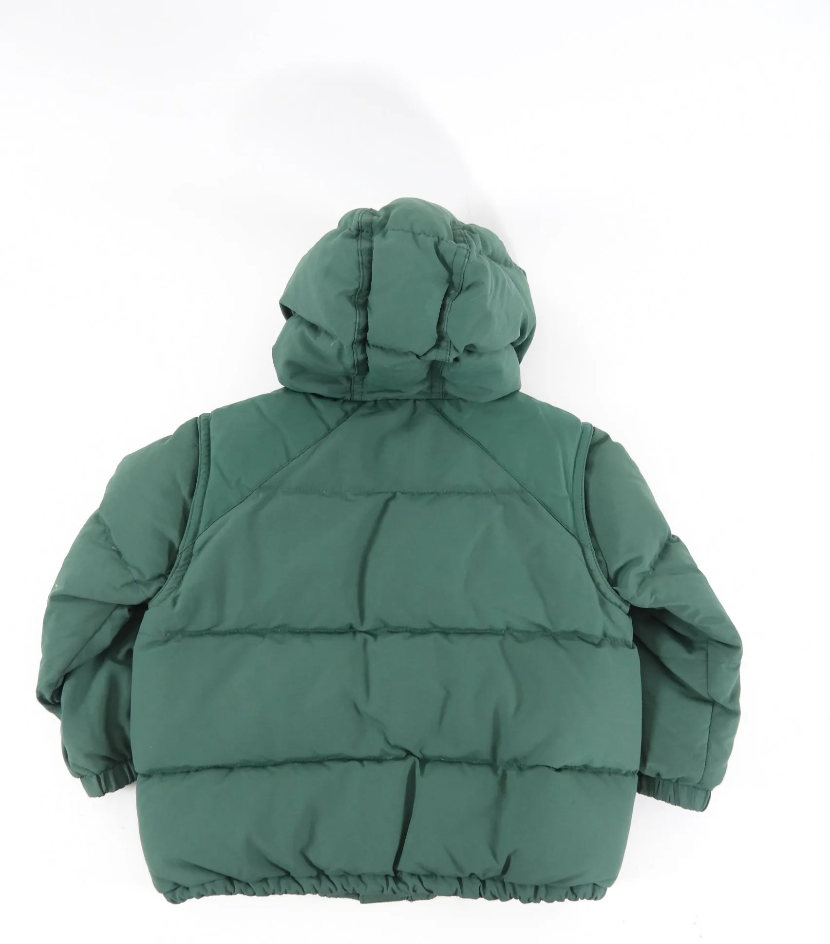 Burberry Green Down Puffer Jacket - 18M