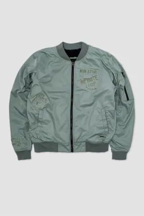 Casaca Bomber Monti Verde Claro