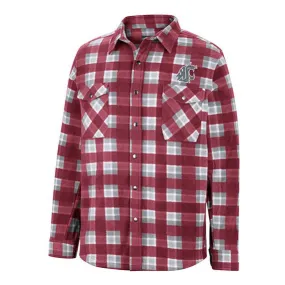 Colosseum Mens Ellis Snap Up Flannel