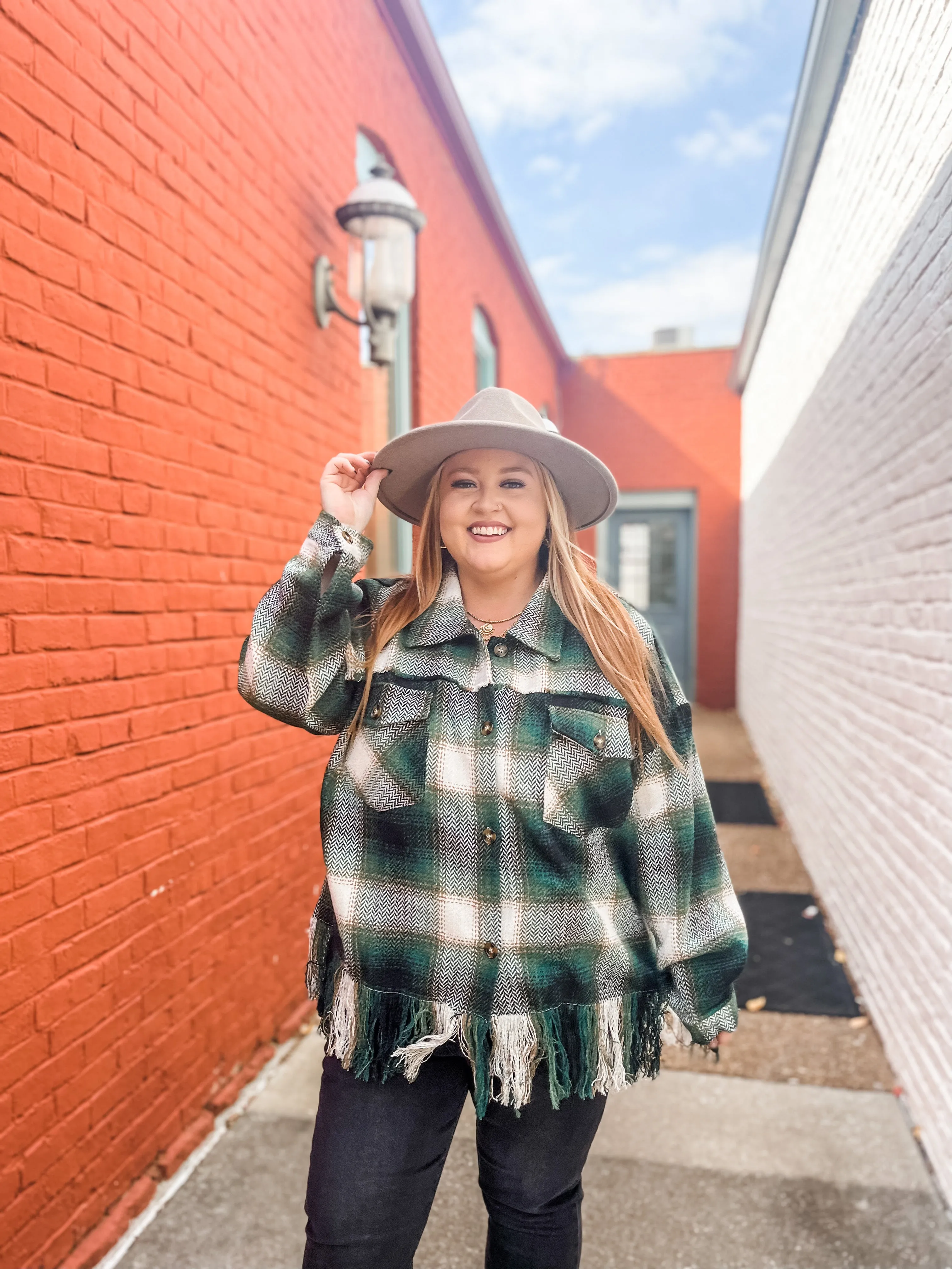 Country Cowgirl Fringe Jacket PLUS