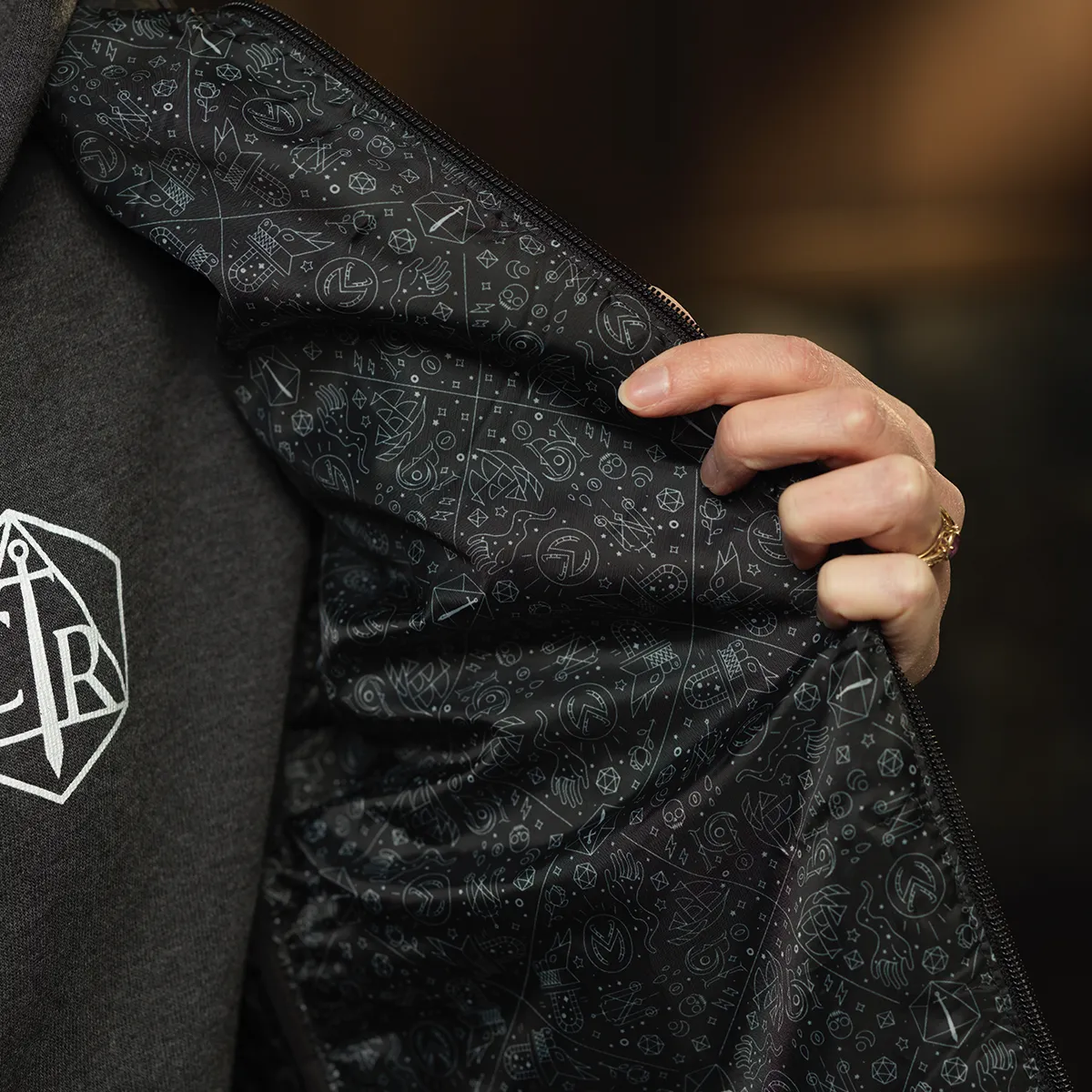 Critical Role Quilted Puffer Jacket