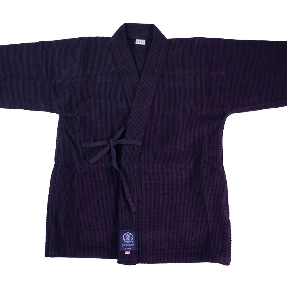 Deluxe Single Layer Navy Cotton Kendogi - Jacket