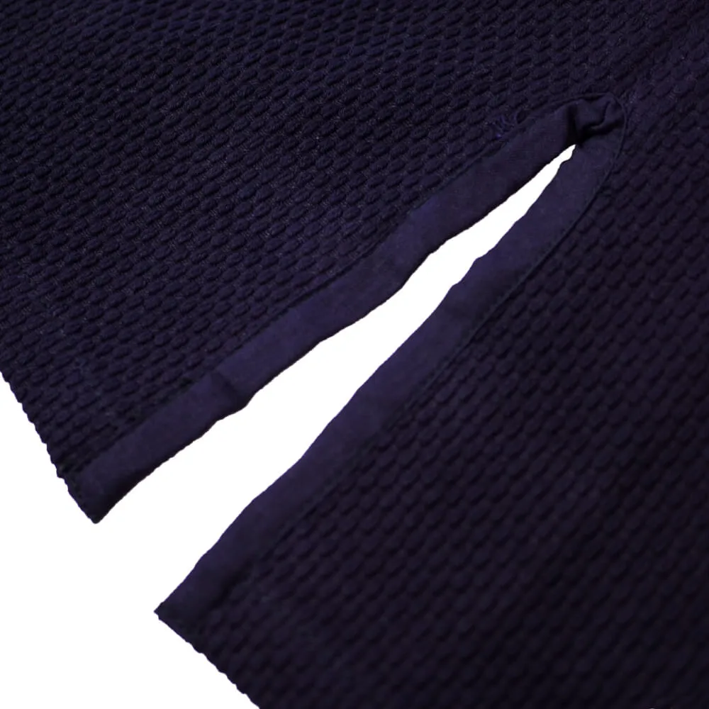 Deluxe Single Layer Navy Cotton Kendogi - Jacket