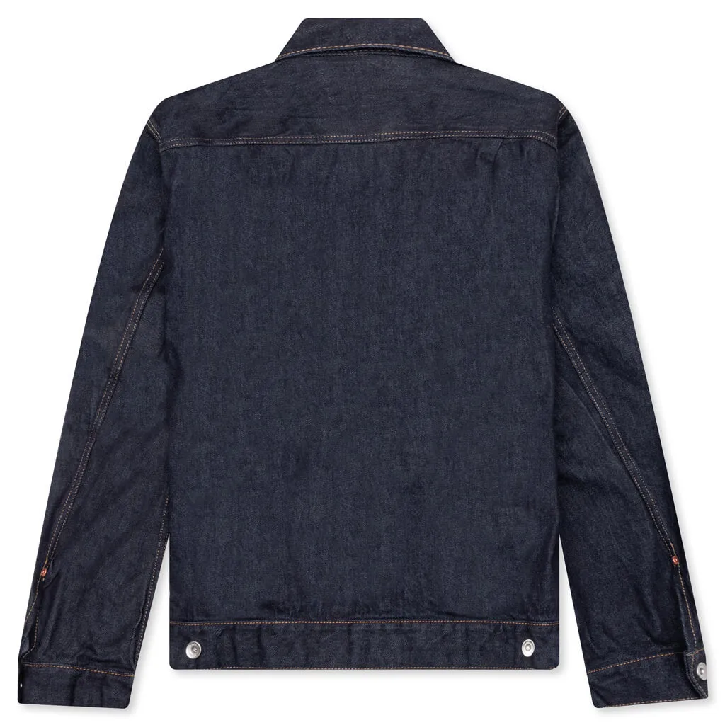 Denim Blouson - Indigo