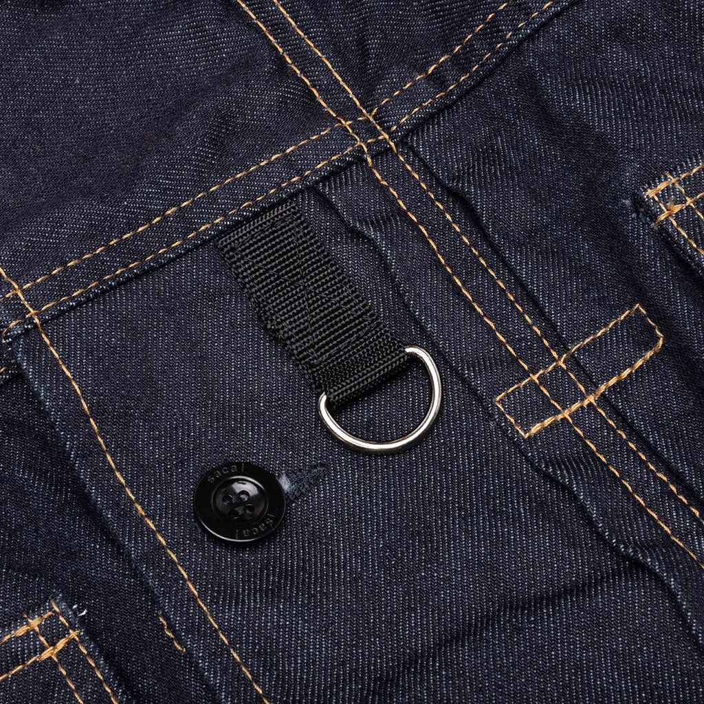 Denim Blouson - Indigo