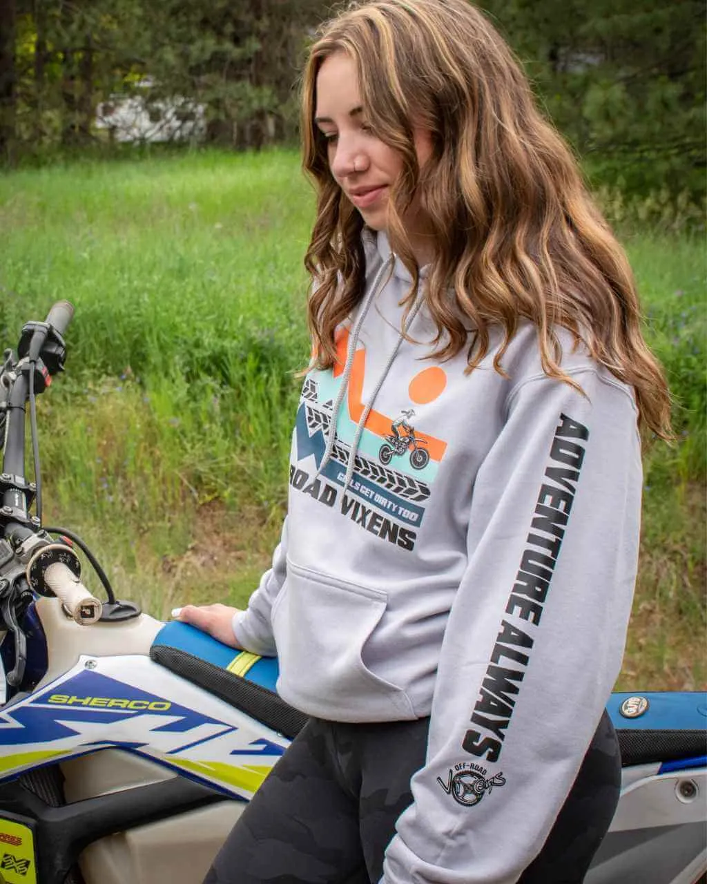 Dirt Bike Adventure Unisex Pullover Hoodie