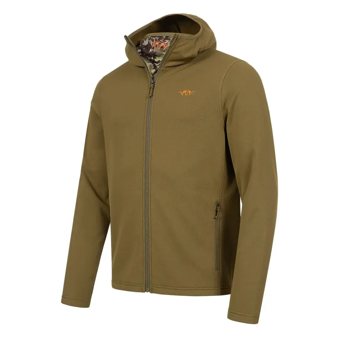 Drain FZ Hoodie - Dark Olive by Blaser