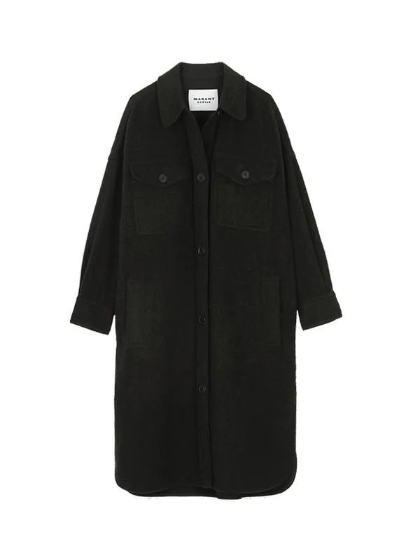 Fontia Coat in Anthracite