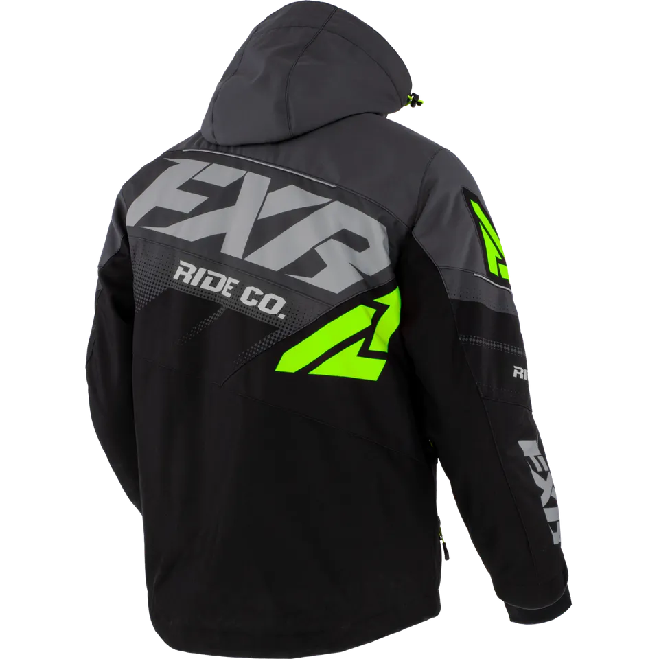 FXR Boost FX Jacket Black/Char/Lime