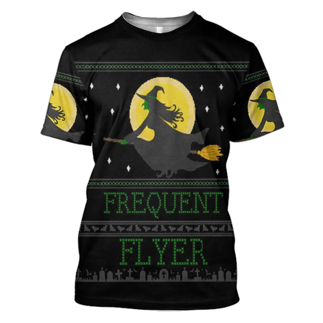 Gearhuman 3D Frequent Flyer Ugly Tshirt Hoodie Apparel