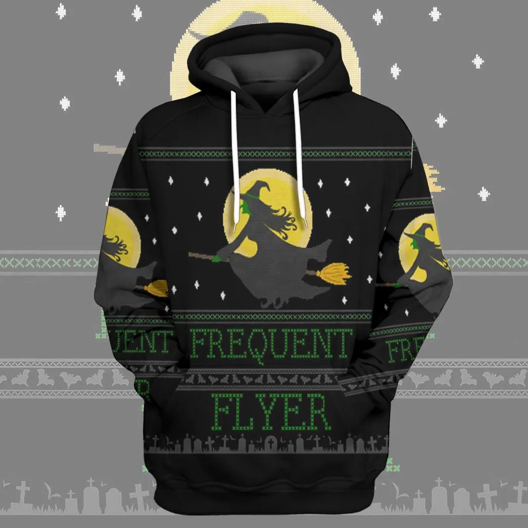 Gearhuman 3D Frequent Flyer Ugly Tshirt Hoodie Apparel