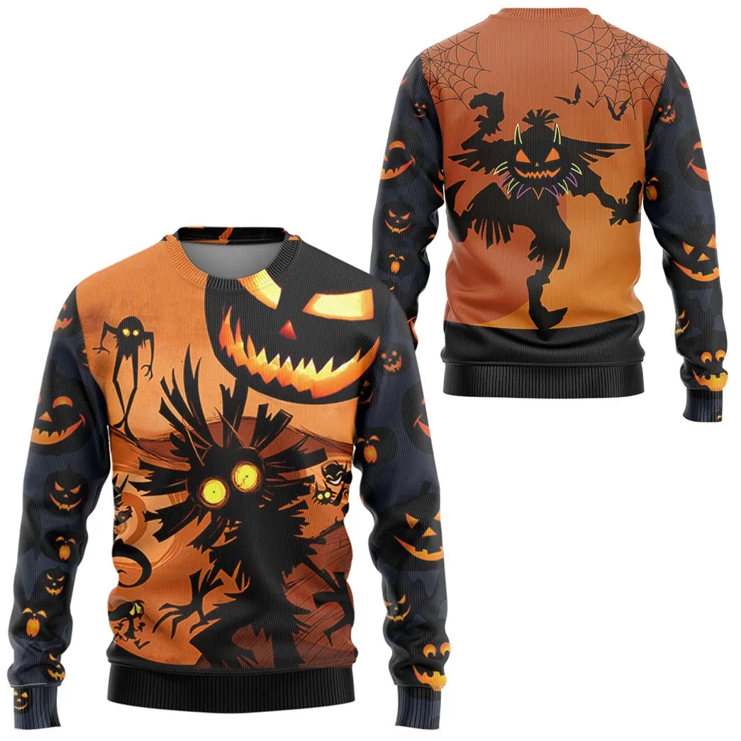 Gearhuman 3D Jack-O'-Lantern Tshirt Hoodie Apparel