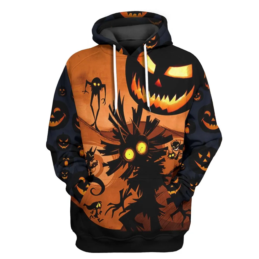 Gearhuman 3D Jack-O'-Lantern Tshirt Hoodie Apparel