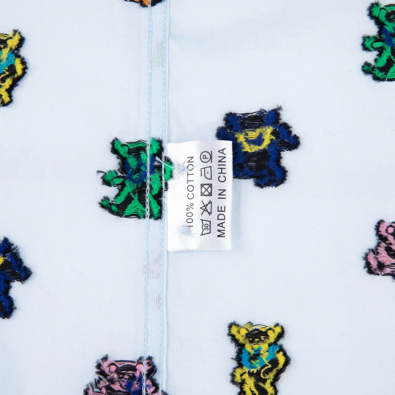 Grateful Dead | Woven Button Down | Dancing Bears