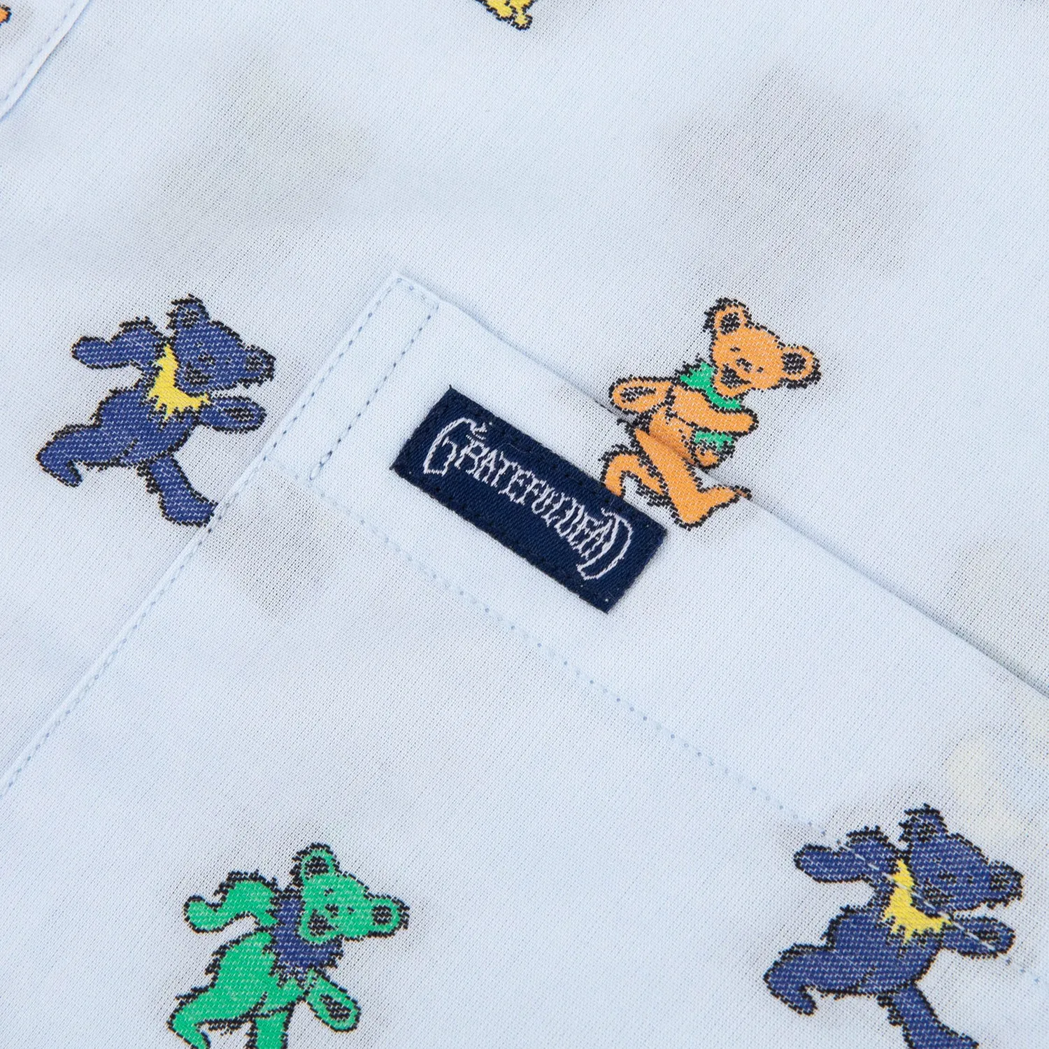 Grateful Dead | Woven Button Down | Dancing Bears