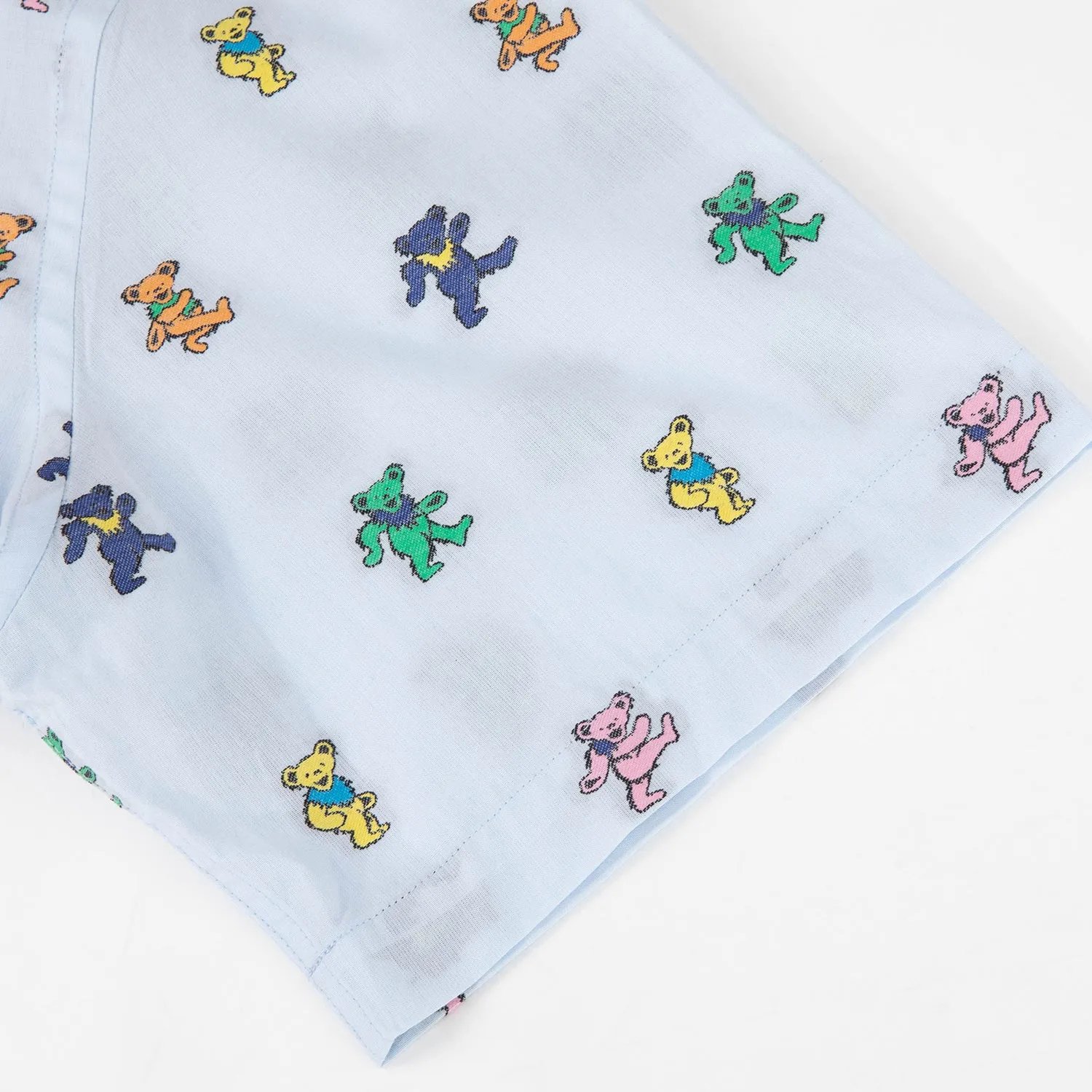 Grateful Dead | Woven Button Down | Dancing Bears