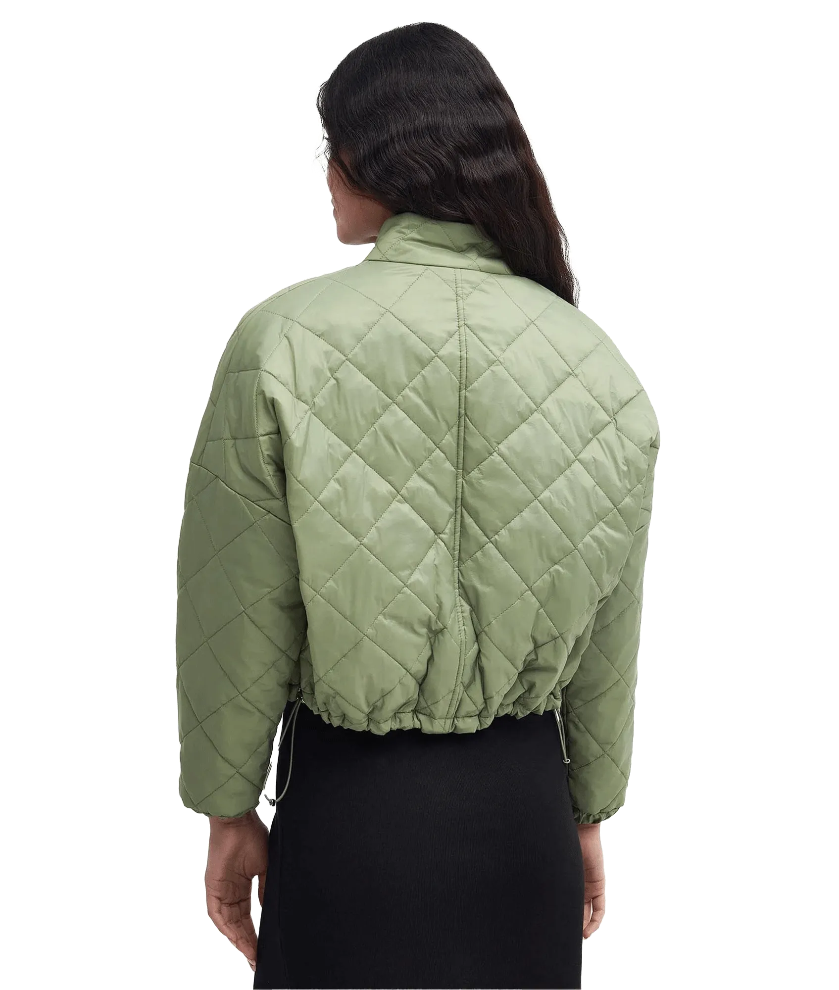 Hamilton Quilted Bomber Jacket - Green